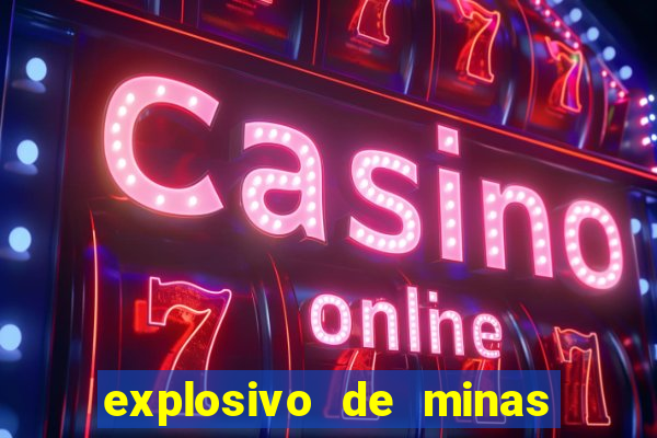 explosivo de minas 3 letras